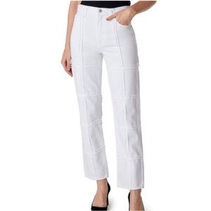 J Brand White Off the Grid Jules High-Waist Straight Leg Jeans Women Size 24